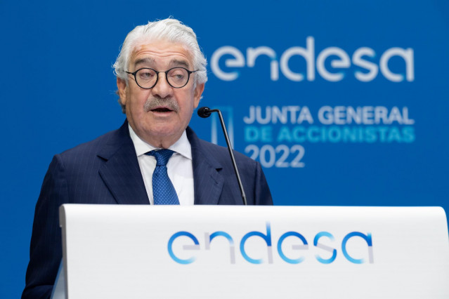 Archivo - El consejero delegado de Endesa, José Bogas