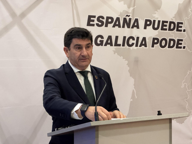 Archivo - El delegado del Gobierno en Galicia, Pedro Blanco.