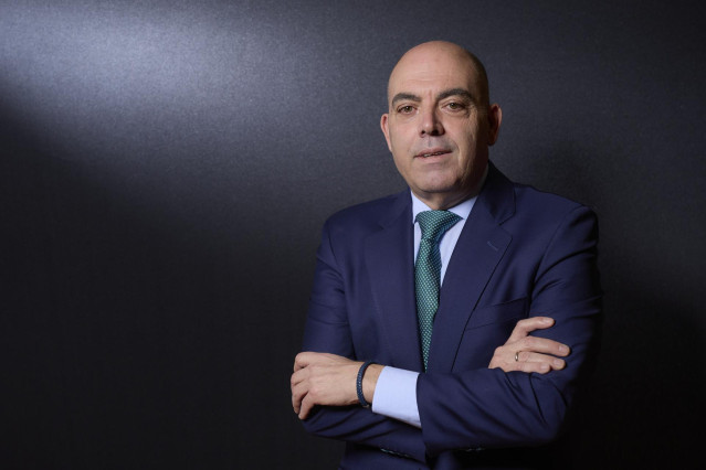 El presidente de ATA, Lorenzo Amor, posando para Europa Press