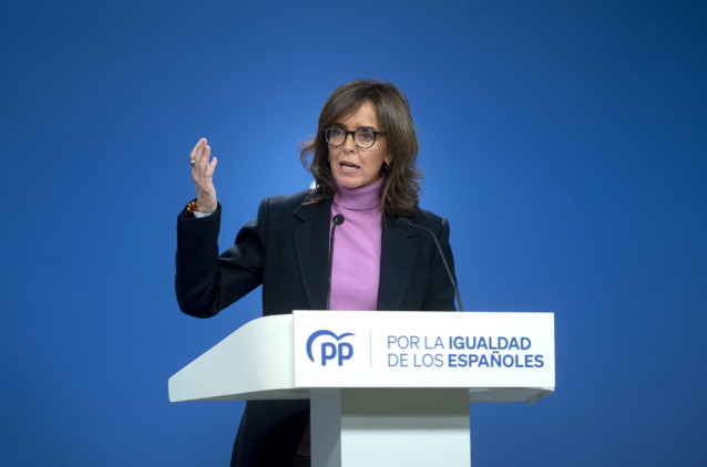 Archivo - La vicesecretaria de Organización Territorial del PP, Carmen Fúnez.