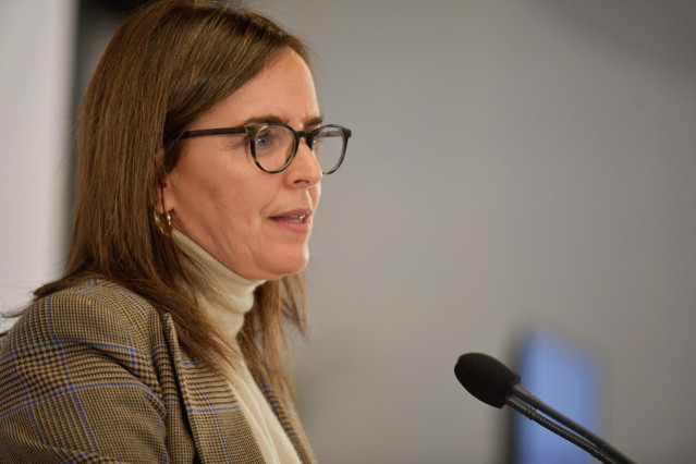Archivo - La vicesecretaria de Organización del PP, Carmen Fúnez, interviene durante la clausura de la Interparlamentaria del PP de Castilla-La Mancha, en el Hotel Parque Real, a 19 de enero de 2025, en Ciudad Real, Castilla-La Mancha (España).