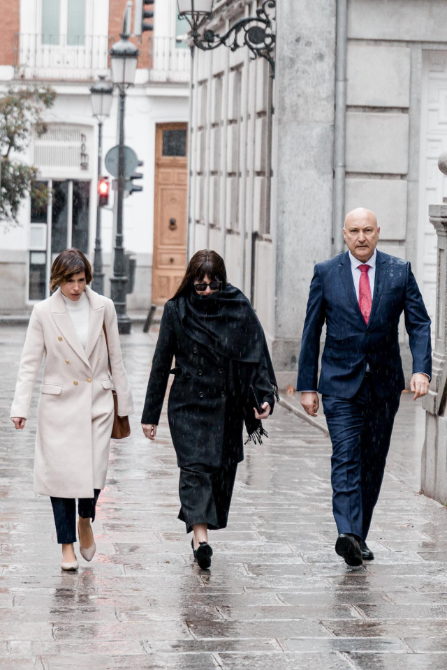 La expareja de Ábalos, Jéssica Rodríguez, a su llegada al Tribunal Supremo, a 27 de febrero de 2025, en Madrid (España).