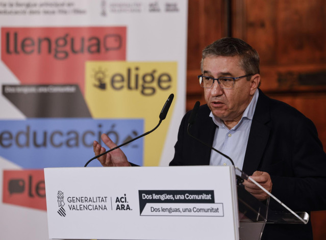 El conseller de Educación, Cultura, Universidades y Empleo, José Antonio Rovira, en una imagen de archivo.