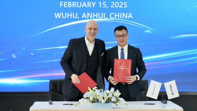 Allianz Partners y Chery International firman un acuerdo de colaboración estratégica para impulsar conjuntamente soluciones de movilidad en Europa.