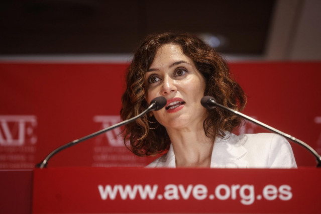 Archivo - La presidenta de la Comunidad de Madrid y presidenta del PP de la Comunidad de Madrid, Isabel Díaz Ayuso