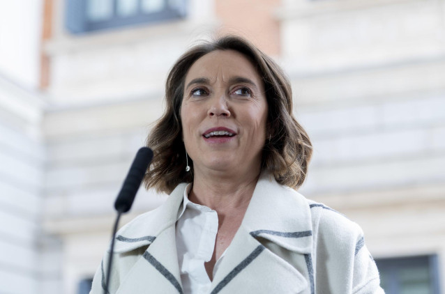 Archivo - La secretaria general del PP, Cuca Gamarra