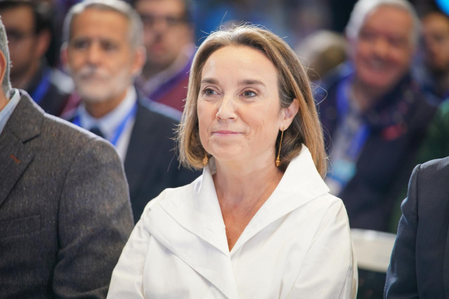 Archivo - La secretaria general del Partido Popular, Cuca Gamarra
