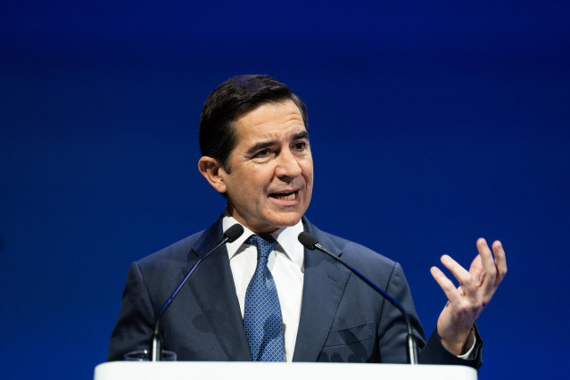 Archivo - El presidente de BBVA, Carlos Torres Vila, en una imagen de archivo.
