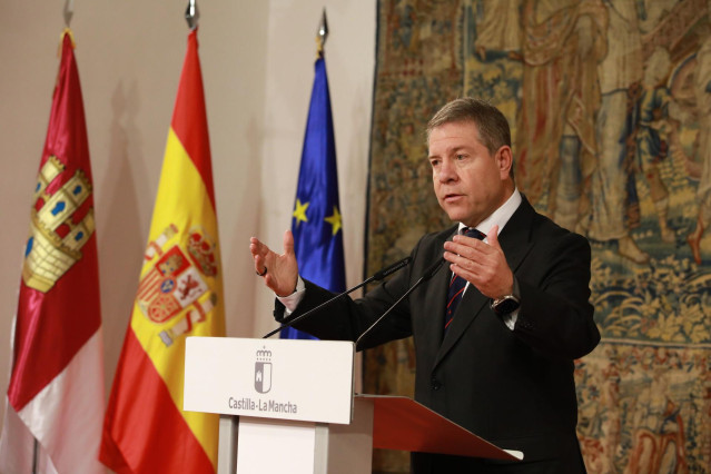 El presidente de Castilla-La Mancha, Emiliano García-Page. Foto de archivo.