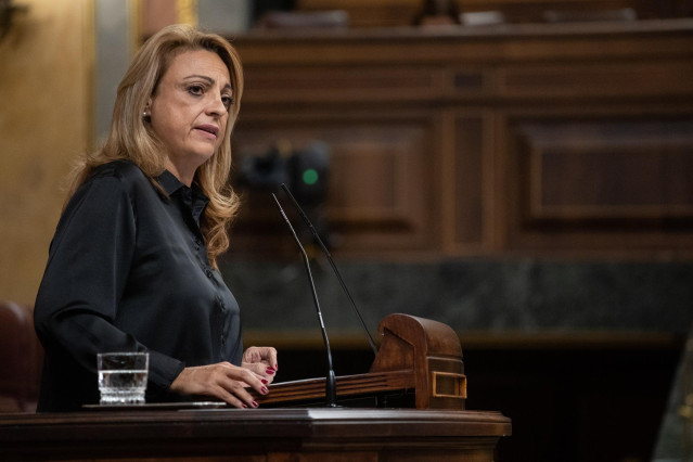 Archivo - La diputada de Coalición Canaria, Cristina Valido, a 19 de noviembre de 2024, en Madrid (España).