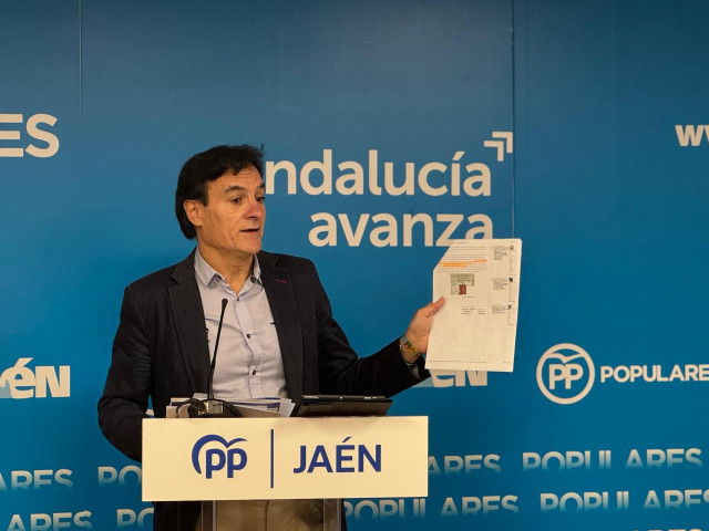 El portavoz del PP en el Ayuntamiento de Jaén, Agustín González.