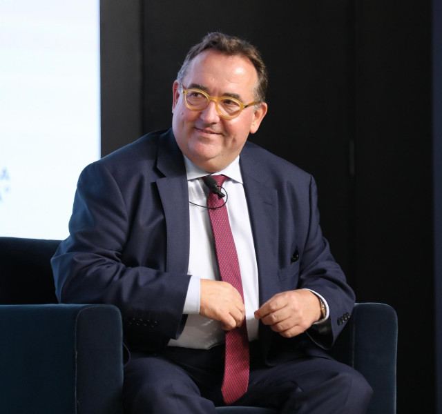 Archivo - El presidente de Hostelería España, José Luis Yzuel, en una imagen de archivo