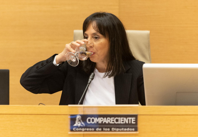La directora general de la Guardia Civil, Mercedes González, comparece ante la Comisión de Interior en el Congreso de los Diputados