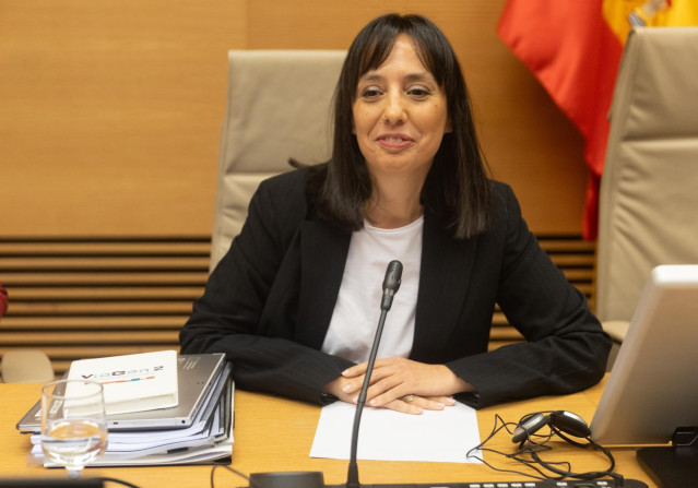 La directora general de la Guardia Civil, Mercedes González, comparece ante la Comisión de Interior en el Congreso de los Diputados