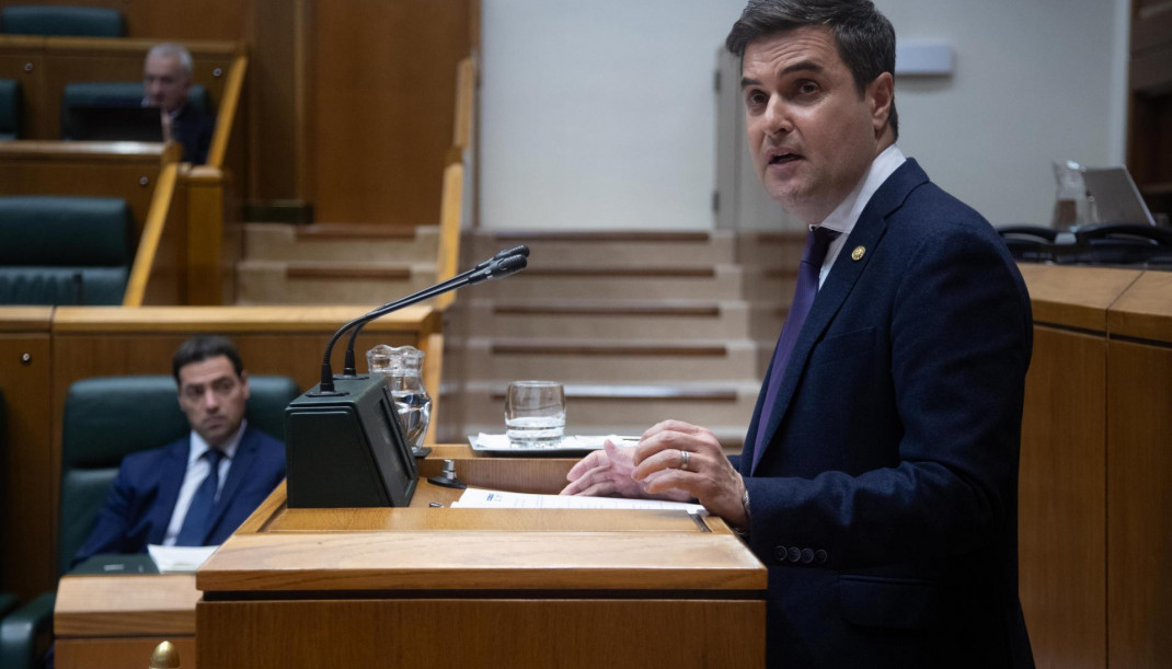 El consejero de Industria, Mikel Jauregi