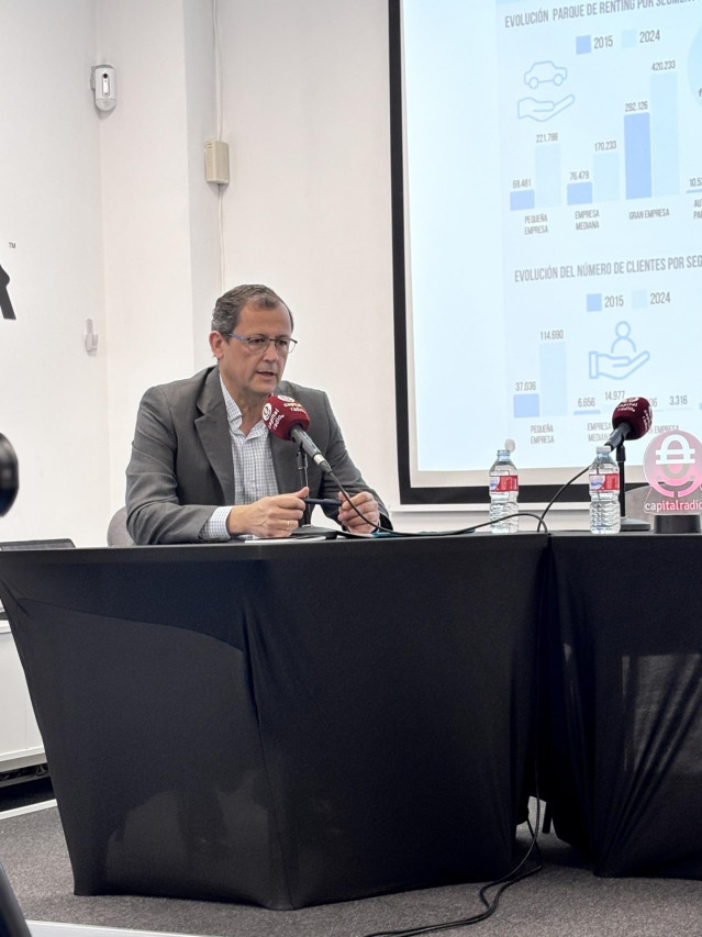 El presidente de la Asociación Española de Renting de Vehículos (AER), José-Martín Castro.