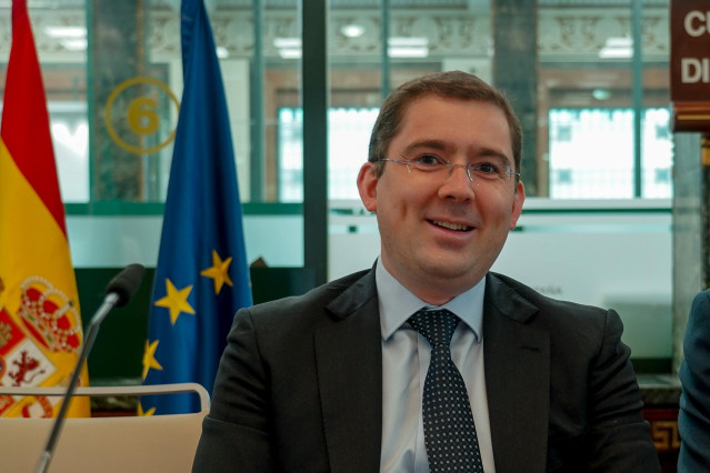 Archivo - El director general de Economía y Estadística del Banco de España, Ángel Gavilán