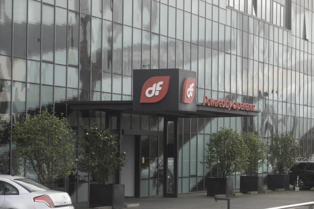 Empresa Duro Felguera, a 13 de febrero de 2025, en Gijón, Asturias (España)