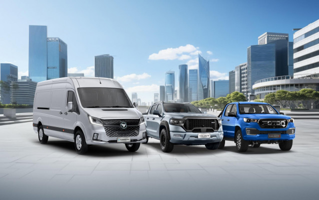 Foton aterriza en España con tres modelos en gama eléctrica, diésel e híbrida no enchufable.