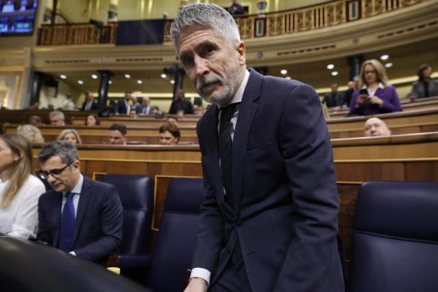 El ministro de Interior, Fernando Grande-Marlaska. Archivo.