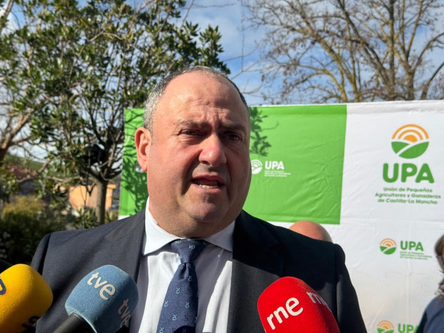 El consejero de Agricultura, Ganadería y Desarrollo Rural, Julián Martínez Lizán