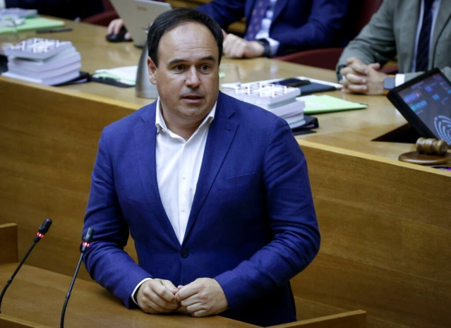 Archivo - El síndic del PP en Les Corts, Juanfran Pérez