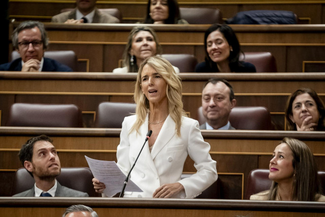 Archivo - La diputada del PP, Cayetana Álvarez de Toledo, a 21 de febrero de 2024, en Madrid (España).