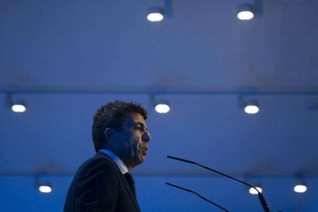 El president de la Generalitat, Carlos Mazón, en imagen de archivo.