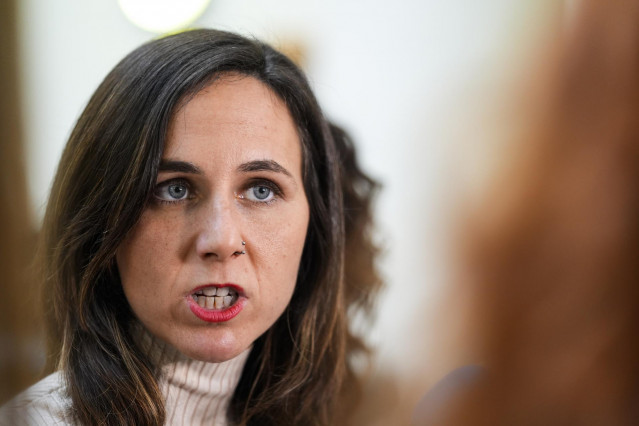 La secretaria general de Podemos, Ione Belarra