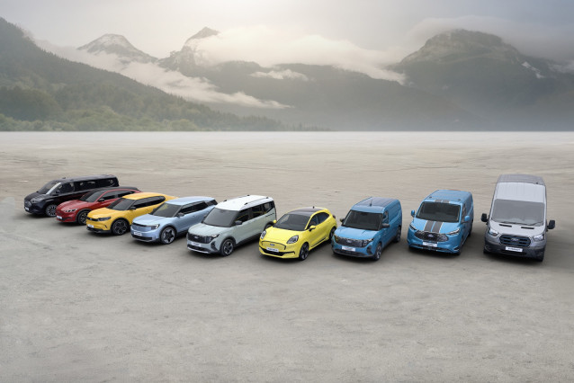 Archivo - Ford amplia su gama de coches eléctricos en Europa con tres nuevos modelos de hasta 378km de autonomía.