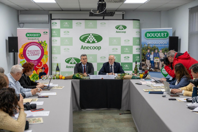Rueda de prensa de Anecoop