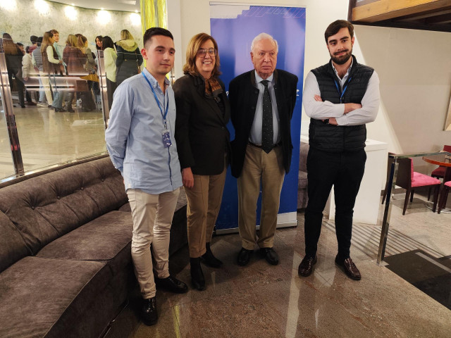 El exministro de Asuntos Exteriores José Manuel García-Margallo participa en la I Escuela de Formación David Vázquez de Palencia