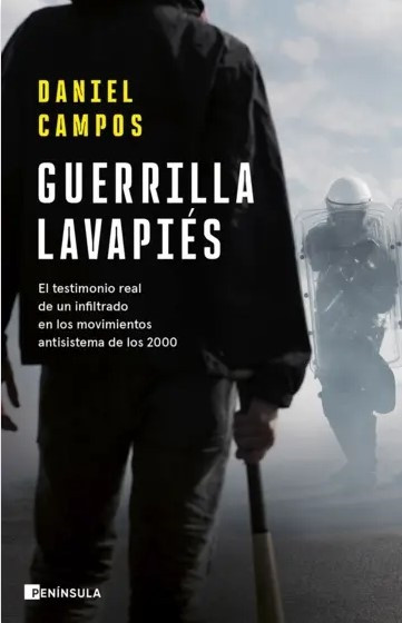 Portada del libro 'Guerrilla Lavapiés', del periodista Daniel Campos