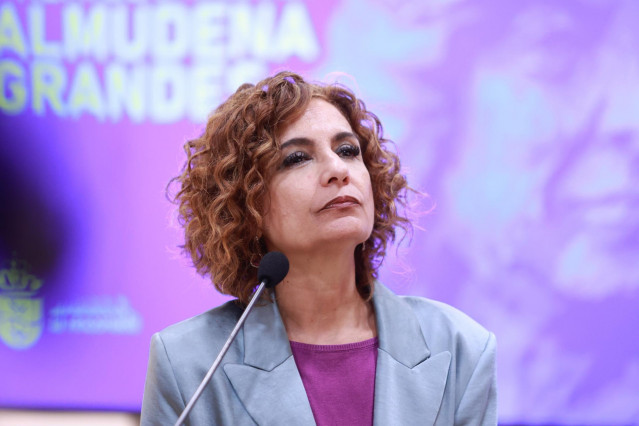 La vicepresidenta primera del Gobierno y ministra de Hacienda, María Jesús Montero