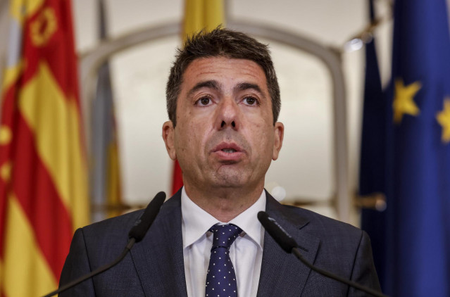 El president de la Generalitat valenciana, Carlos Mazón.