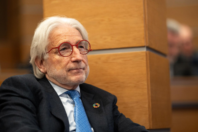 Archivo - El presidente de Foment del Treball, Josep Sánchez Llibre