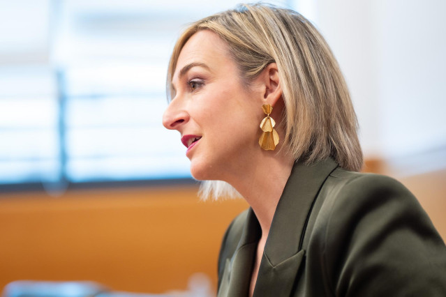 La portavoz del Gobierno Vasco, María Ubarretxena