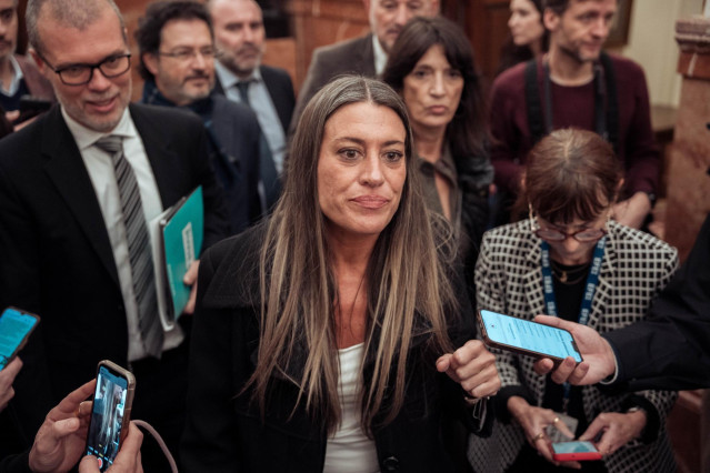 Archivo - La portavoz de Junts en el Congreso, Miriam Nogueras, a 22 de enero de 2025, en Madrid (España).