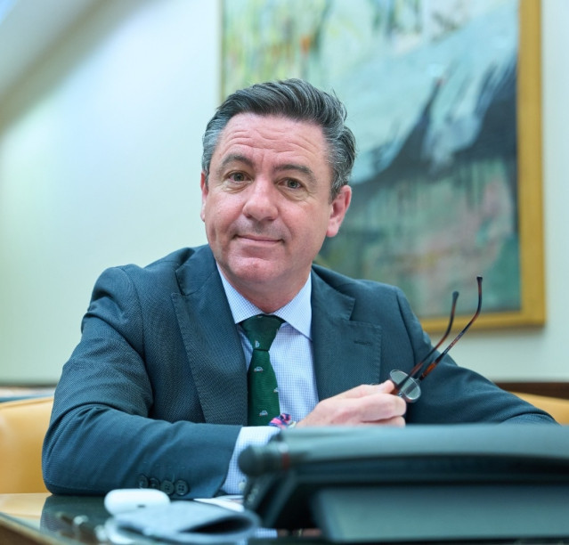 Archivo - El senador del PP Miquel Jerez.