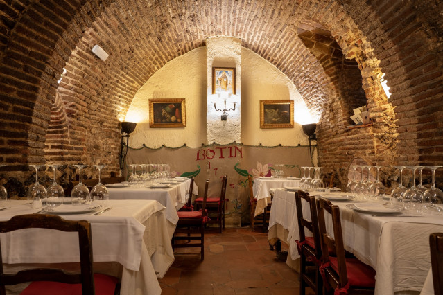 Interior del restaurante Botín