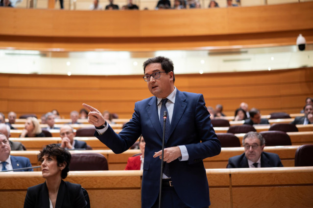 El ministro para la Transformación Digital y de la Función Pública y secretario general del PSOE-M, Óscar López.