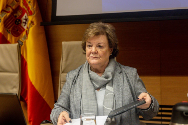 Archivo - La presidenta del Tribunal de Cuentas, Enriqueta Chicano, comparece en la Comisión Mixta para las relaciones con el Tribunal de Cuentas, en el Congreso de los Diputados, a 19 de diciembre de 2024, en Madrid (España).