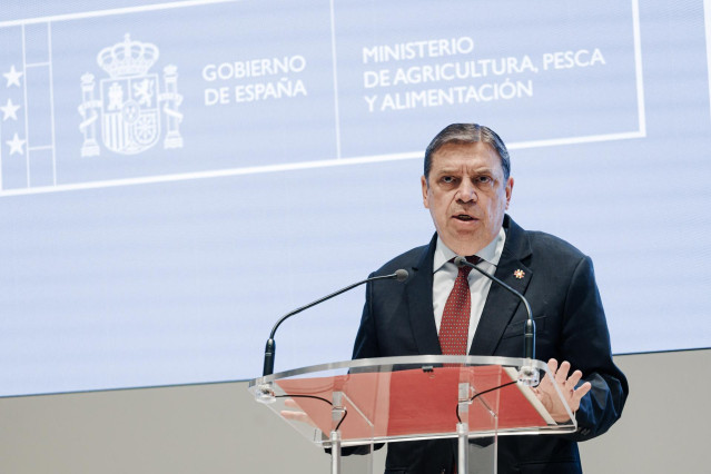 El ministro de Agricultura, Pesca y Alimentación, Luis Planas