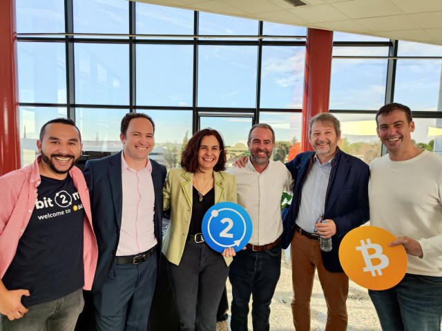 Equipo de Bit2Me y la Universidad Europea.