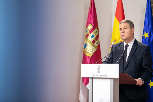 El presidente de Castilla-La Mancha, Emiliano García-Page