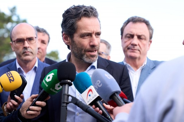 El vicesecretario de Cultura del PP y portavoz, Borja Sémper, en Santander