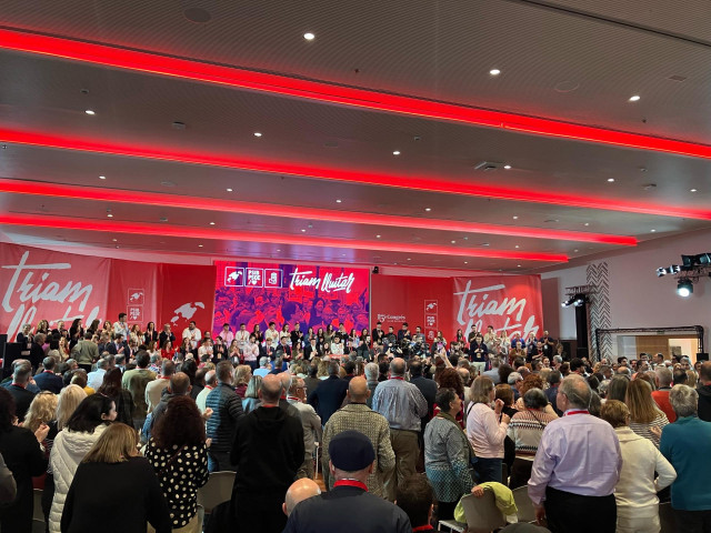 Arranque del XV Congreso del PSIB, este sábado en Palma.