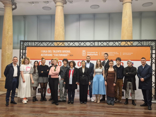 La ministra de Juventud e Infancia, Sira Rego, en la gala de los premios 