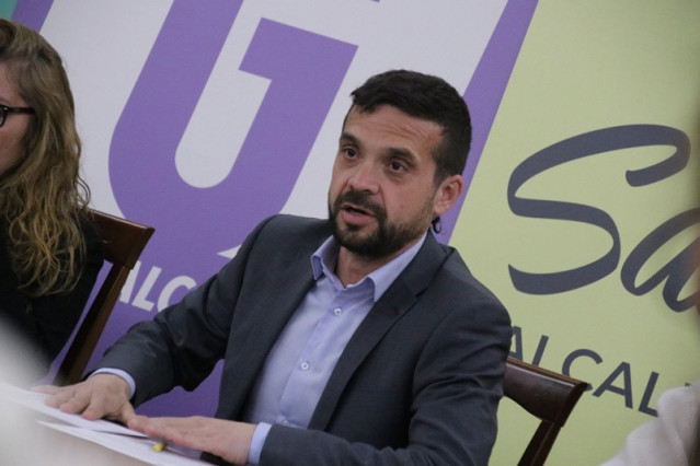Archivo - El portavoz de Ganar Alcorcón y teniente de alcaldesa, Jesús Santos