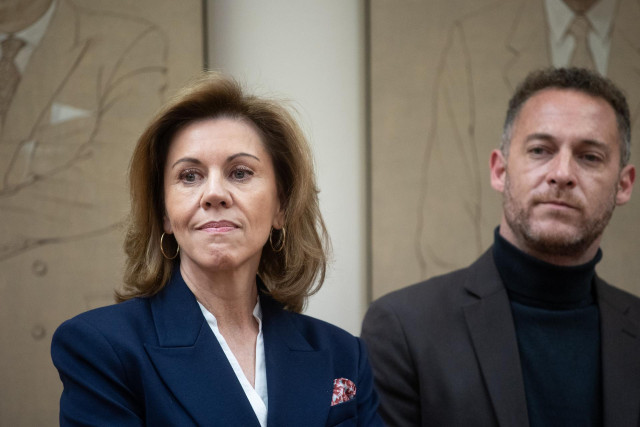 La exministra de Defensa y ex secretaria general del Partido Popular María Dolores Cospedal.